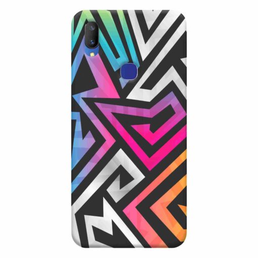 Vivo V11I Mobile Cover Trippy Abstract