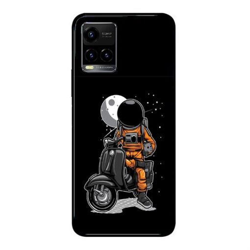 Vivo Y33s 5G Mobile Cover Scooter In Space