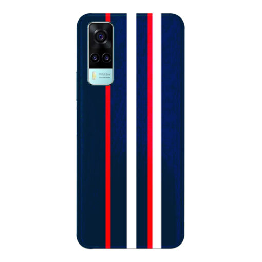 Vivo Y51A Mobile Cover 3D Formal Line Design