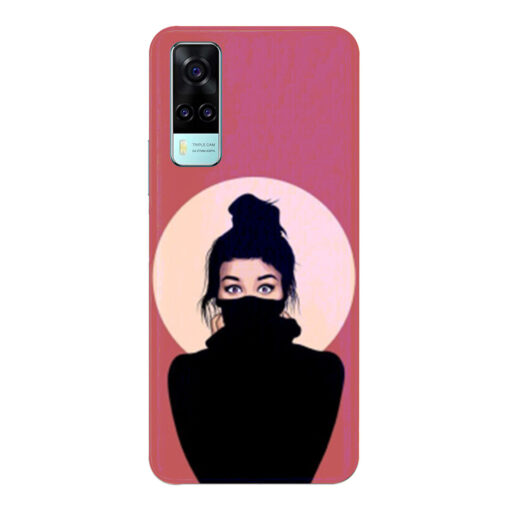 Vivo Y51A Mobile Cover Beautiful Girl