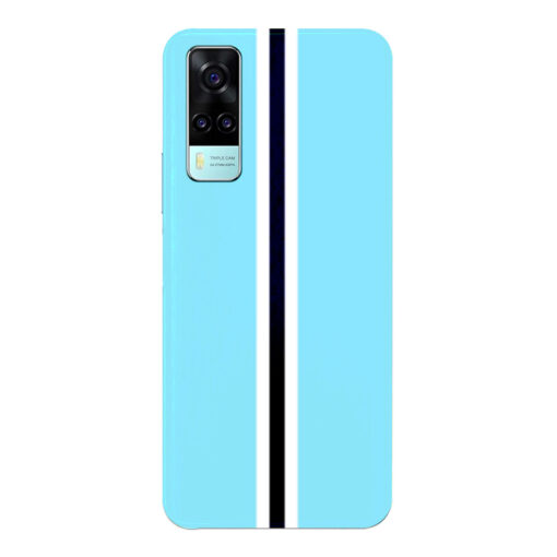 Vivo Y51A Mobile Cover Light Blue Motor