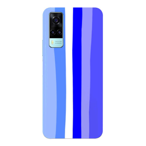 Vivo Y51A Mobile Cover Ocean Blue Rainbow