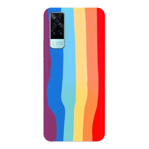 Vivo Y51A Mobile Cover Rainbow