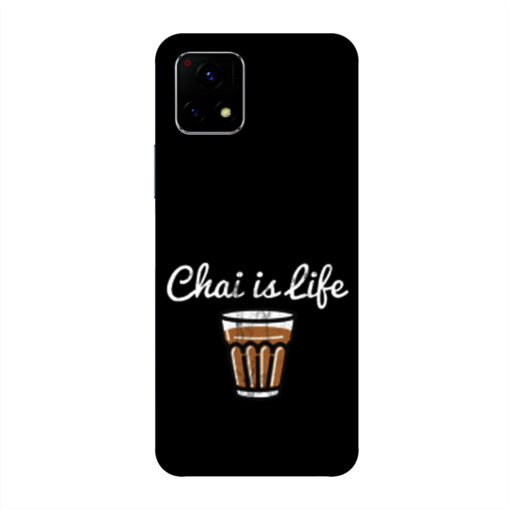 Vivo Y72 5G Mobile Cover Chai Is Life