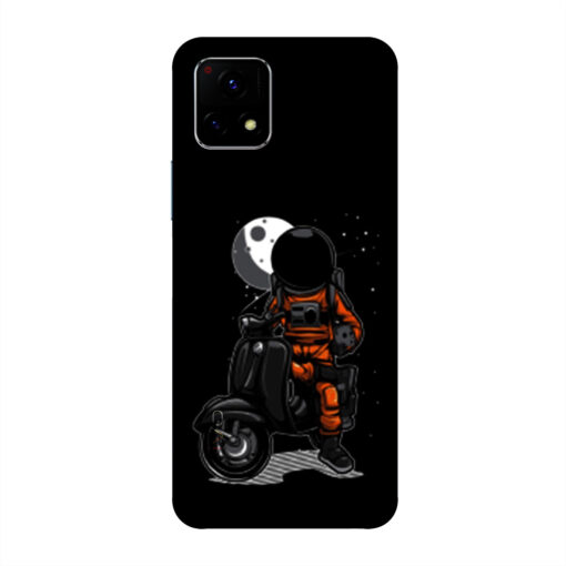 Vivo Y72 5G Mobile Cover Scooter In Space