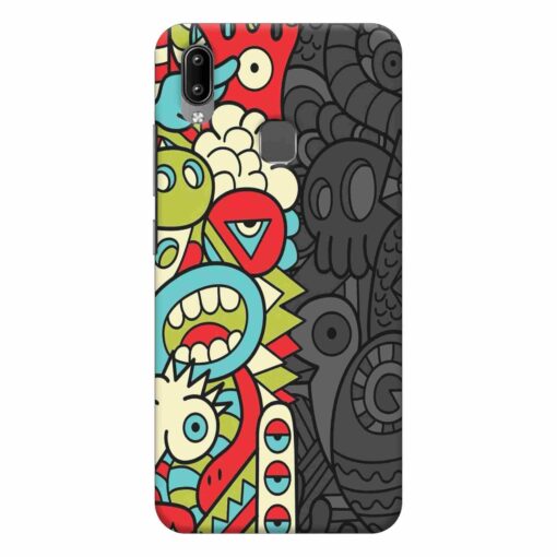 Vivo Y91 Mobile Cover Ancient Art