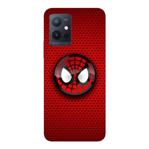 Vivo t1 5G Mobile Cover Spiderman Mask Back Cover