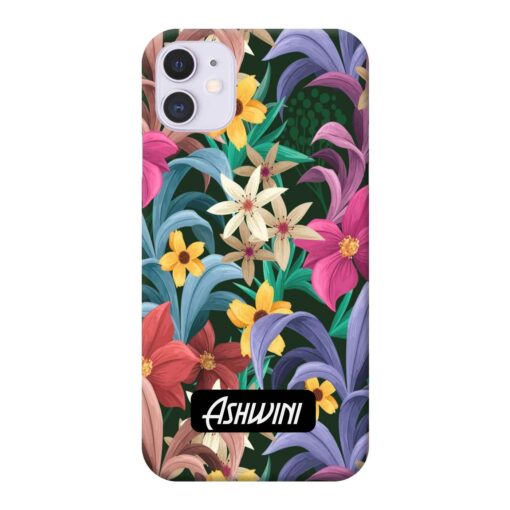 Beautiful Floral Name Case